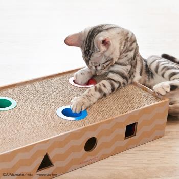 Mju日本貓抓板玩具方形磨爪