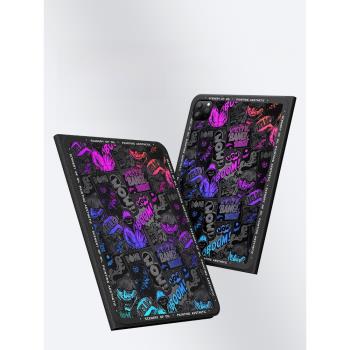 聯想小新padpro127保護套pad2024平板保護殼拯救者y700全包二四代11帶筆槽padplus適用y900磁吸12.7矽膠塗鴉