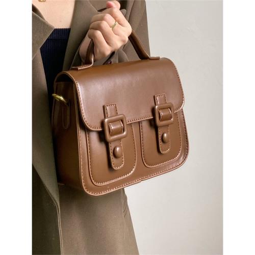 劍橋包女斜挎包百搭ins超火2021秋冬新款復古時尚小眾質感手提包