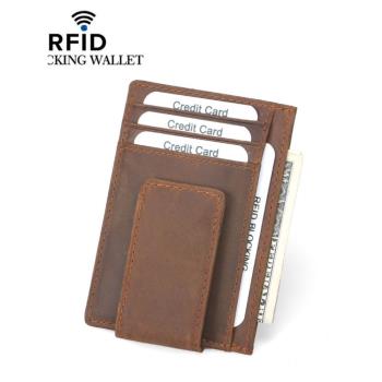 RFID防磁美金商務超薄款錢夾卡包