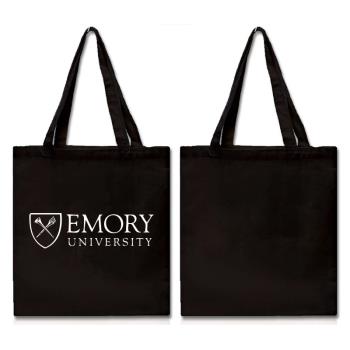埃默里大學紀念品Emory University購物袋帆布包環保袋中號拉鏈款