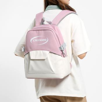 日系書包女 ins小眾原宿涂鴉設計雙肩包初高中大學生大容量背包