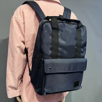 新款韓版男背包大容量女時尚電腦背包簡約潮流休閑雙肩包旅行包