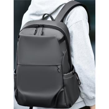 新款男士商務背包大容量書包15寸電腦雙肩包筆記本包大學生電腦包