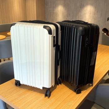 日系風格拉桿箱20寸擴展拉鏈箱萬向輪28寸托運行李箱HINOMOTO輪包
