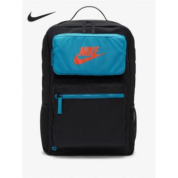 Nike/耐克正品2021夏季新款運動休閑兒童書包雙肩背包 BA6170-011