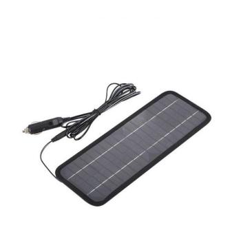 便攜充電寶汽車電源太陽能電瓶充電器手機車充5W防水太陽能充電板