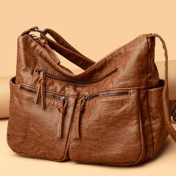 High Quality Leather Luxury Handbags Women Bags Designer Sho