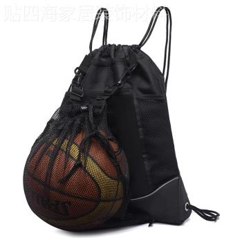 輕便防水束口抽繩雙肩包男女運動健身背包大容量旅行包籃球收納袋