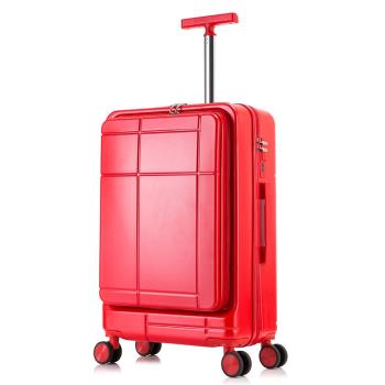 行李箱女20寸學生子母拉桿箱商務男前置開口旅行箱萬向輪潮流皮箱