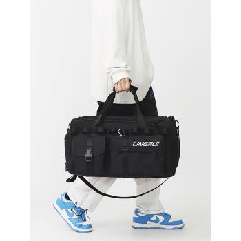 大容量多功能旅行包背包干濕分離健身包男籃球訓練運動手提斜挎包