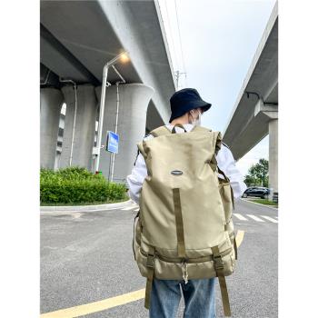 雙肩包男士潮牌大容量戶外運動包校園學生電腦書包多功能旅行背包