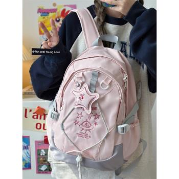 可愛學院初中生書包日系ins高中學生小眾設計雙肩包甜美少女揹包