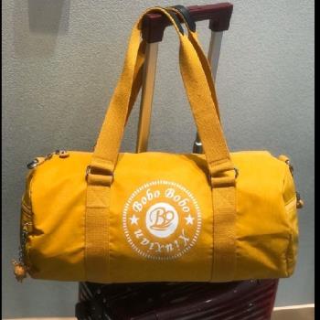 博卜情侶包新款猴子尼龍防水料健身包旅行袋 輕便大容量 輕松出行