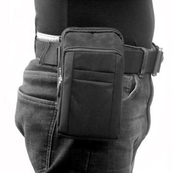 穿腰帶手機腰包男士多功能戶外大容量戰術防水登山耐磨工具手機包