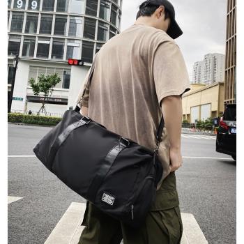 健身包手提出差旅行包男時尚百搭大容量防水行李袋干濕分離單肩包