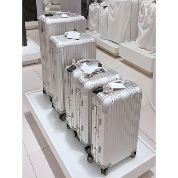 德國全鋁鎂合金行李箱20登機箱超大容量拉桿箱金屬旅行箱男女皮箱