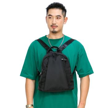 旅行多口袋輕便男士休閑短途揹包