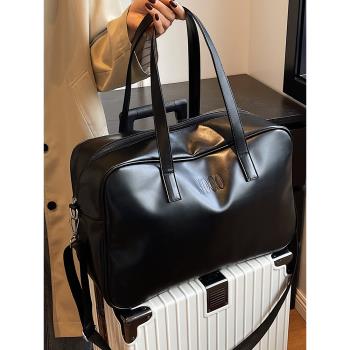 旅行包韓版大容量簡約輕便訓練瑜伽行李手提包待產出差旅游健身包
