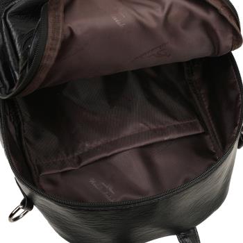 真皮高級感女士雙肩包2024新款洋氣時尚潮流韓版彩繪大象旅行背包