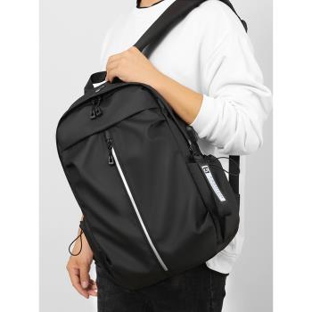 背包男士雙肩包大容量電腦包商務出差旅游旅行包通勤防水學生書包