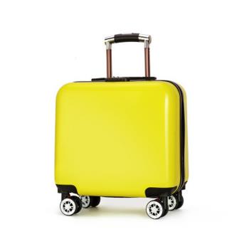 小型密碼旅行箱男女輕便行李箱18寸登機箱萬向輪拉桿箱小皮箱可愛