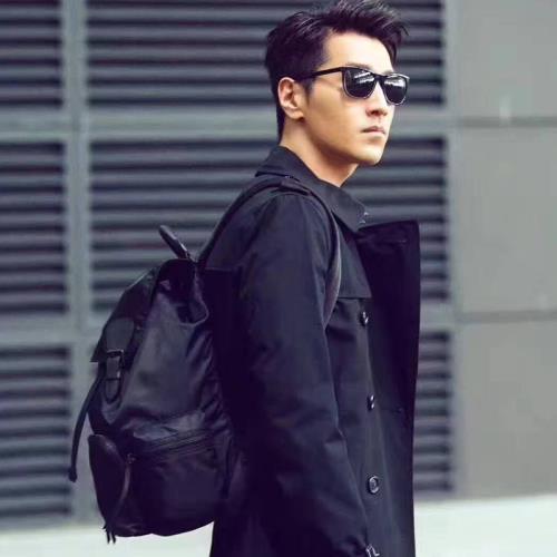 男士雙肩包帆布休閑大容量旅行背包防水布包時尚潮流男大學生包包