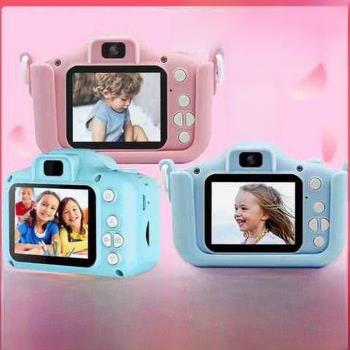 照相機學生黨兒童相機小型數碼旅游用可打印彩色入門級學生款玩具