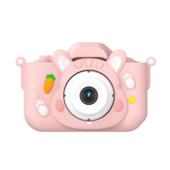 新款新品可愛兒童相機高清雙攝可拍照數碼照相機迷你玩具卡通兔子