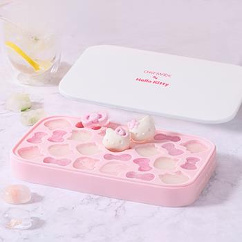 學廚 kitty冰塊模具食品級矽膠冰格家用製冰盒冰箱凍冰塊卡通神器