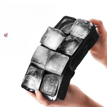 冰塊模具大塊冰格大號小硅膠制冰模盒容量制作冰凍神器食品級家用