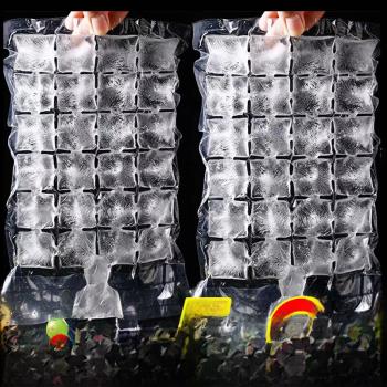 一次性制冰袋自封口冰格袋子家用創意百香果食用制冰盒凍冰塊模具