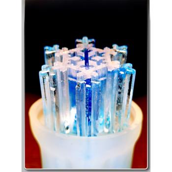 雪花冰花制冰冰塊模具食品級軟矽膠速凍器百香果分裝冰粒商用家用