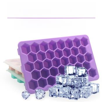 小型帶蓋家用速凍器模具矽膠冰格