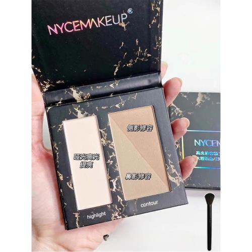 大牌平替！NyceMakeup修容高光鼻影一體灰棕調omega鼻影啞光提亮