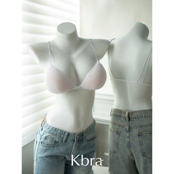 Kbra前扣式三角杯顯大文胸罩內衣