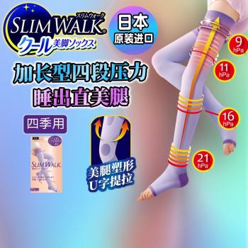 slimwalk日本孕婦美腿中筒睡眠襪