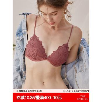 歌力諾法式無鋼圈小胸聚攏內衣