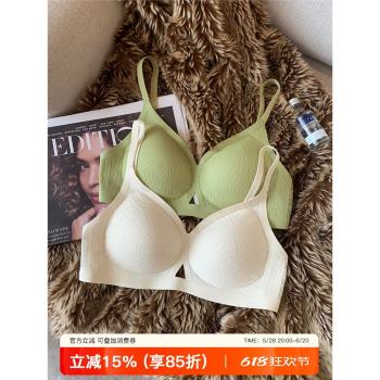 日本大胸顯小性感蕾絲無鋼圈內衣