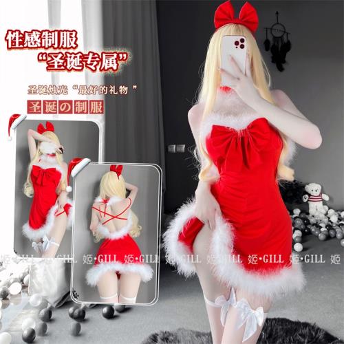 姬Gill：主播制服性感萬圣節服裝女仆cosplay兔女郎圣誕裝白絲女