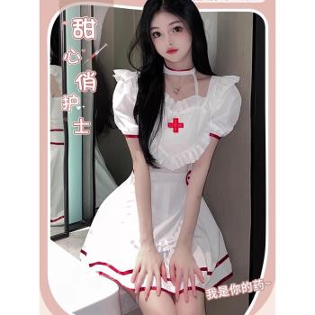 姬GILL：大碼可愛女睡裙學生cosplay護士變裝套裙洛麗塔偽娘初學