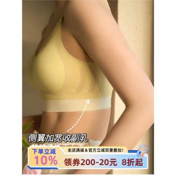夏日專業美背~宅小惑U型大露背隱形內衣無痕薄小胸文胸光面無鋼圈