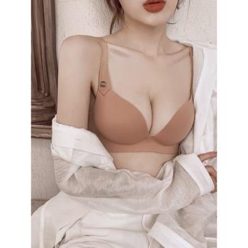 美背乳膠無鋼圈一片式上託內衣