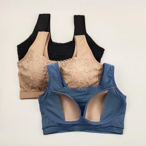 日本抹胸式文胸薄款 防走光大胸顯小內衣背心式收副乳無鋼圈裹胸