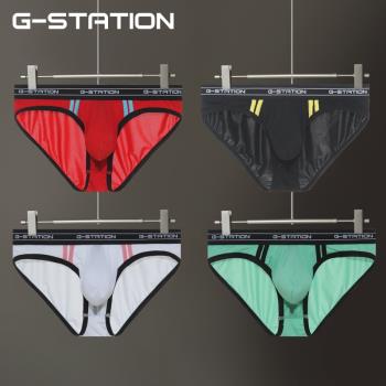 G-station超薄SUPER TES男士三角褲ROOM-MAX內置激凸大囊袋內褲男