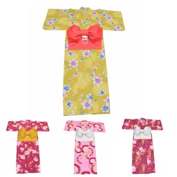 出口日本原純棉梭織印花棉布 和服長袍 浴衣浴袍和風單件大袍 8-1