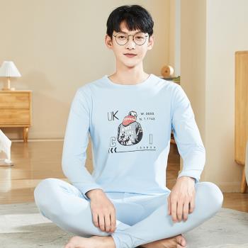 萊卡純棉學生薄款秋冬季內衣套裝