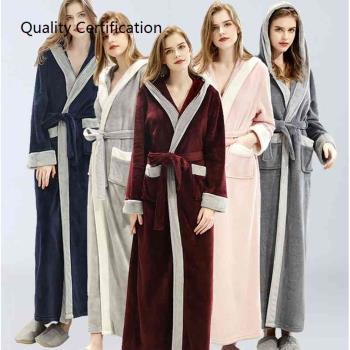 Womens winter new spring and autumn dressing gown mens