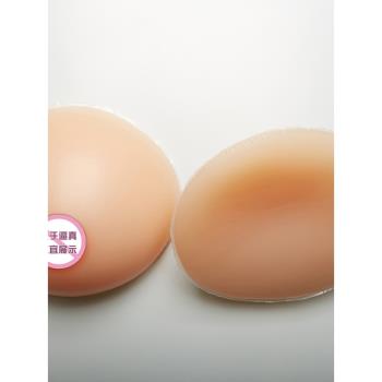 男女用圓形模擬矽膠人工乳房自粘義乳主播假胸墊偽娘cos變裝道具