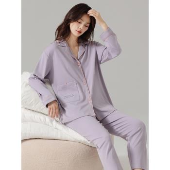 RS睡衣女士春秋款純棉長袖秋冬季2025年新款韓版女式家居服套裝